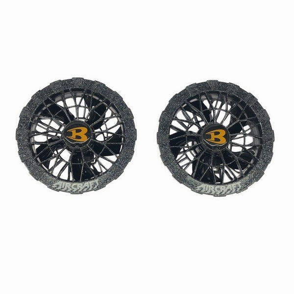 ☆美品セット☆BURTLE バートル 22V エアークラフト専用 リチウムイオンバッテリー AC09 ファンユニット AC09-2 空調作業服用117180 - 8
