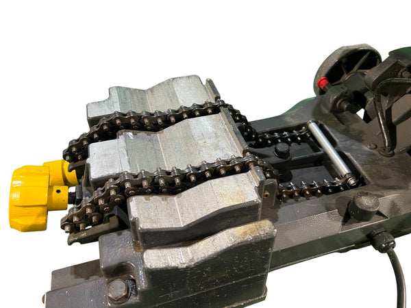 ☆中古品☆REX レッキス 100V マンティス180WS XB180WS チェーンバイス式 バンドソー パイプ切断機 帯鋸切断機123303 - 7