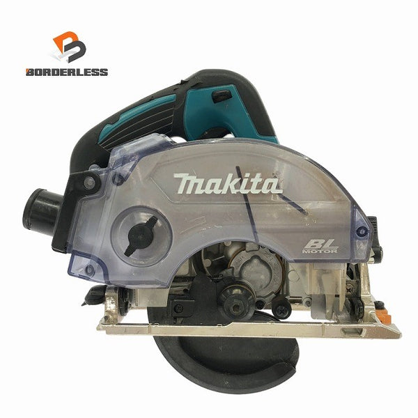 ☆中古品☆makita マキタ 18V 125mm 充電式防じんマルノコ KS511D 本体のみ コードレス 防塵マルノコ 集じん丸のこ 集塵丸のこ137665 - 1