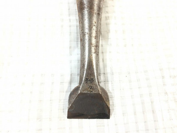 ☆中古品10本セット☆金右衛門 追入れ鑿 1分～1寸4分/3mm～42mm 追入れのみ 追入れノミ 追入れ鑿 叩きノミ 叩き鑿 大工道具131764 - 9