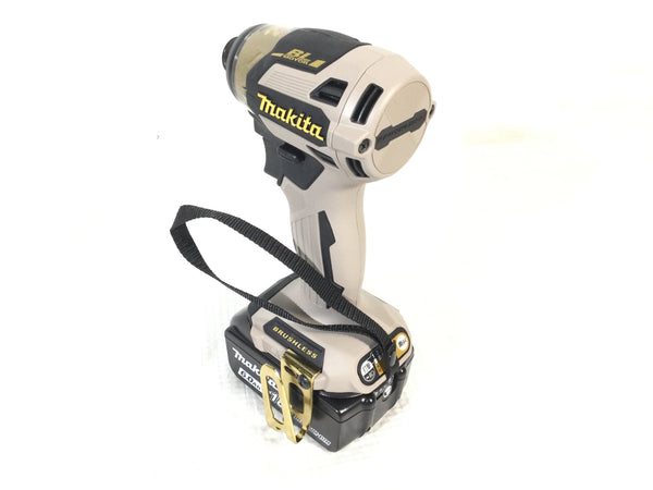 ☆未使用品☆ makita マキタ 18V 充電式インパクトドライバ TD173DGXPG プレミアムグレージュ LXT20周年記念カラー133963 - 4