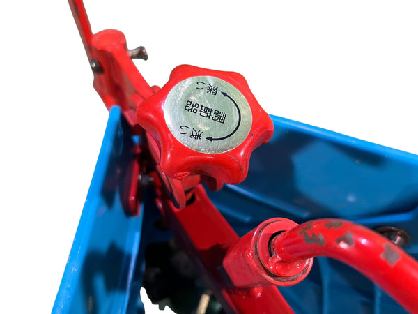 ☆中古品☆メーカー・型番不明 ブルー溝浚機 畑仕事 農業128599 - 8