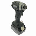 ☆中古品☆makita マキタ 18V 充電式インパクトドライバ TD173DRGXB 黒/ブラック バッテリー2個(18V 6.0Ah)充電器 ケース付133783 - 5