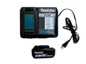 ☆極美品☆makita マキタ 充電器 DC18RF バッテリ BL1830B 18V 3.0Ah セット 純正品 布ケース付属132807 - 3