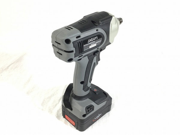 ☆未使用品☆KTC 京都機械工具 コードレストルクリミットインパクトレンチセット JTAE411A バッテリ2個 充電器 ケース付き116894 - 5