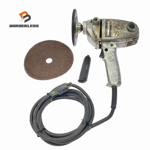 ☆中古品☆HITACHI 日立工機 150mm 電気ディスクサンダ NUS-SR5 研磨 電動工具 ディスクサンダー130920