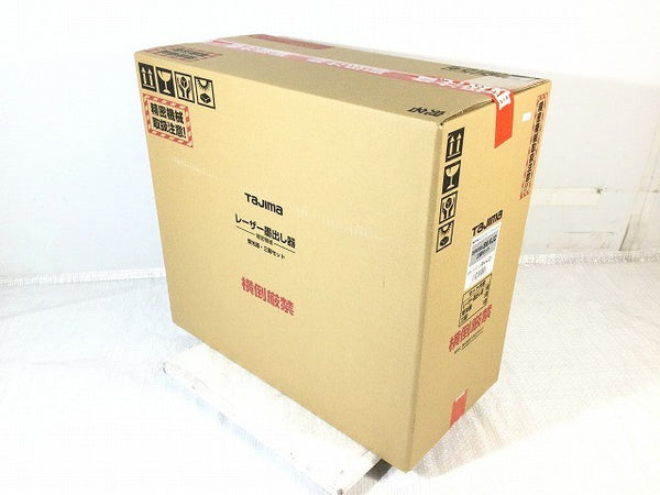 ☆未使用品☆TAJIMA タジマ レーザー墨出し器 ZEROG2LSN KJCSET 三脚セット グリーンレーザー 受光器付 電動工具133650 - 3