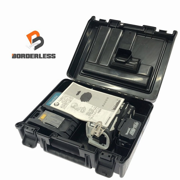 ☆比較的綺麗☆makita マキタ 14.4V 充電式インパクトドライバー TD160D 白/ホワイト バッテリー1個(14.4V 6.0Ah)充電器 ケース付 - 1
