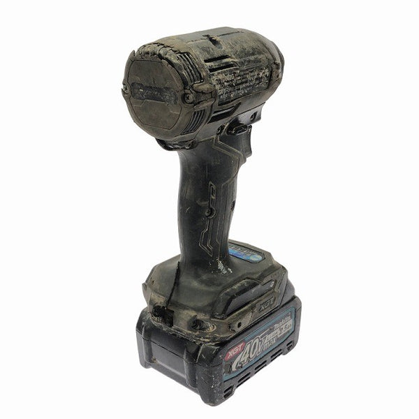 ☆中古品☆ makita マキタ 40Vmax 充電式インパクトドライバ TD002G 黒/ブラック 本体+バッテリー1個(2.5Ah)充電器+ケース130047 - 6