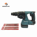 ☆中古品☆makita マキタ 18V 24mm 充電式ハンマドリル HR244D 青 おまけ付 コードレス ハンマードリル 穴あけ 穿孔127411 - 1
