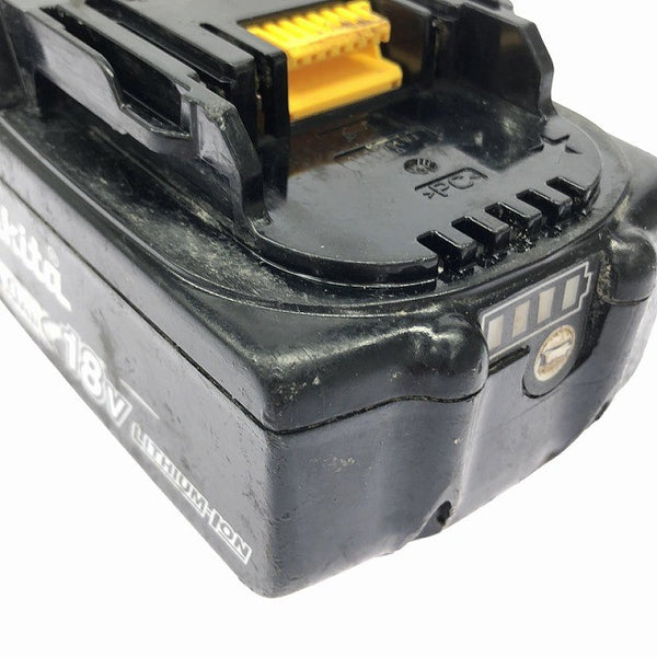 ☆中古品☆makita マキタ 18V 6.0Ah 純正 リチウムイオンバッテリー BL1860B 残量表示付 リチウムイオン電池 蓄電池 充電池133151 - 6