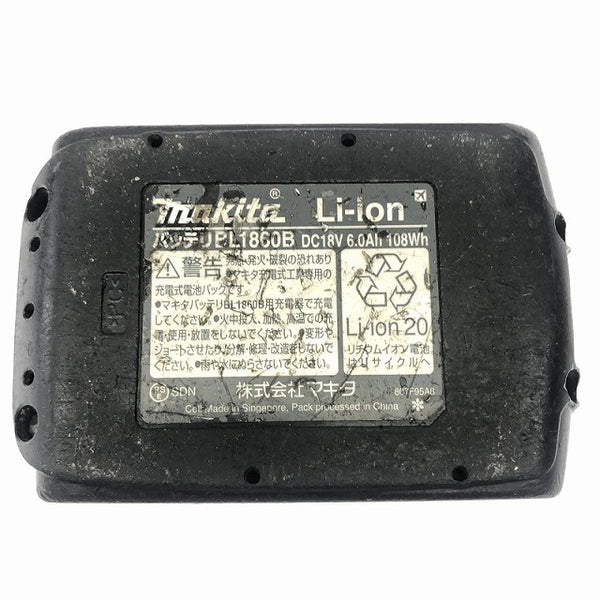 ☆中古品 コメント必読☆makita マキタ 18V 充電式レシプロソー JR187D バッテリー(6.0Ah)充電器付 コードレス セーバソー135315 - 10