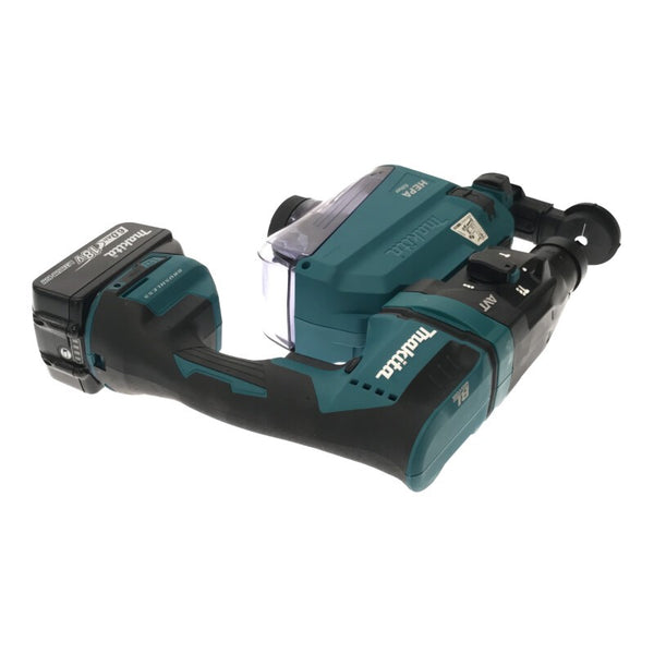 ☆未使用品☆makita マキタ 18V 18mm 充電式ハンマドリル HR182DRGXV バッテリ2個(6.0Ah) 充電器 集じんシステム ケース付121185 - 6