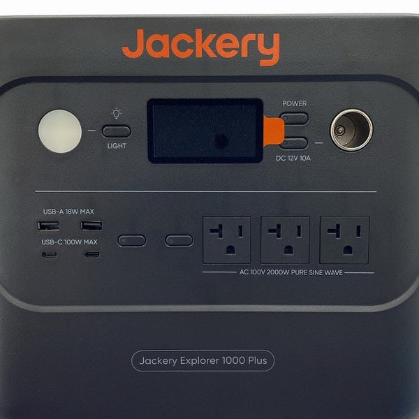 ☆極美品☆Jackery ジャクリ ポータブル電源 1000 Plus JE-1000C ACアダプター付 大容量1264Wh 2000W モバイルバッテリー 防災130709 - 8