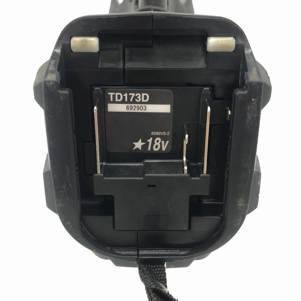 ☆比較的綺麗☆makita マキタ 18V 充電式インパクトドライバ TD173D 黒/ブラック 本体のみ 116210 - 10