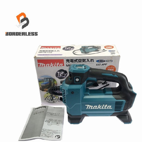 ☆極美品☆makita マキタ 18V 充電式空気入れ MP180DZ 本体のみ コードレス バッテリー式 自転車 自動車 エア入れ