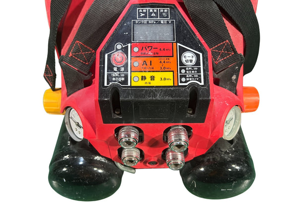 ☆中古品コメント必読☆MAX マックス 高圧/常圧 エアーコンプレッサー AK-HL1110E 大工道具 エアーツール 内装業135672 - 6
