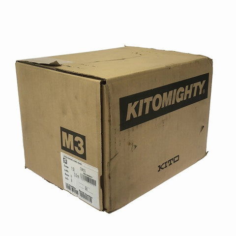 ☆未使用品☆KITO キトー 手動チェーンブロック キトーマイティ M3形 CB015 荷重 11/2ton 1.6ton 揚程2.5m チェンブロック 荷揚げ125562 - 0