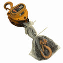 ☆中古品2個セット☆KITO キトー チェーンブロック M3形 CB010 荷重1.0ton/1ton 揚程2.5m 手動式 チェンブロック 吊り具 荷揚げ機136341 - 3