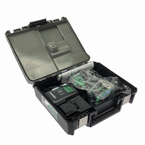 ☆未使用品☆HiKOKI ハイコーキ 36V コードレスインパクトドライバ WH36DD(XPLSZ) バッテリー1個(BSL36A18BX) 充電器 ケース付127949 - 0