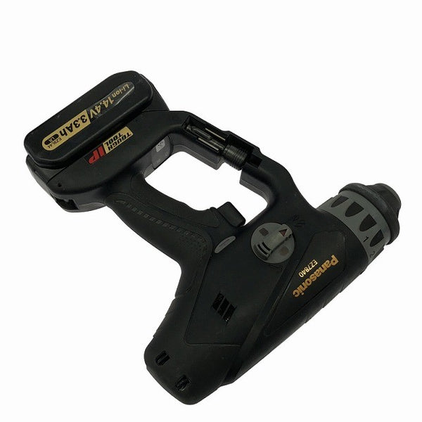 ☆中古品☆Panasonic パナソニック 14.4V 充電マルチハンマードリル EZ7840 バッテリ2個(3.3Ah)充電器 ケース付 コードレス 穴あけ118614 - 6