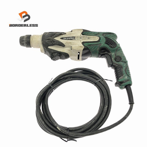 ☆中古品☆HITACHI 日立工機 100V 24mm ロータリハンマドリル DH24PB3 SDSプラス コード式 ハンマードリル 穴あけ 穿孔133221