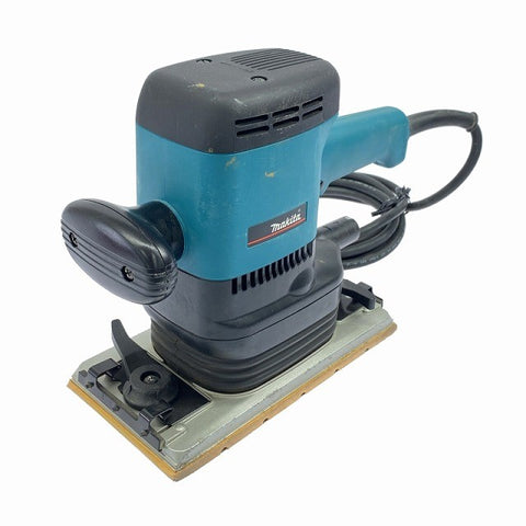 ☆中古品☆makita マキタ 100V オービタルサンダ モデル9046 ダストバッグ付き 研磨 仕上 サンダー 磨き やすり コード式 電動工具123792 - 0
