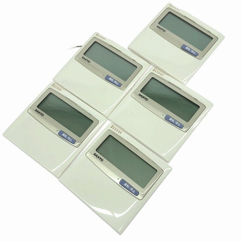 ☆未使用品☆SANYO 三洋 業務用リモコン RCD-SH80B×5点セット 空調 エアコン パッケージ ワイヤード121634 - 0