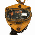 ☆中古品2個セット☆KITO キトー チェーンブロック M3形 CB010 荷重1.0ton/1ton 揚程2.5m 手動式 チェンブロック 吊り具 荷揚げ機136340 - 4