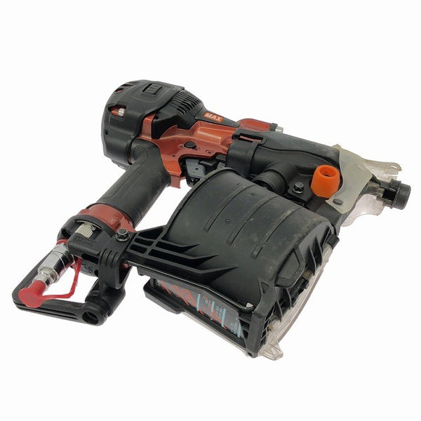 ☆中古品☆ MAX マックス 高圧コイルネイラ HN-75N2(D)-R マイスターレッド AEROSTAR/エアロスター 本体+パーツ+ケース133500 - 5