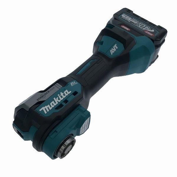 ☆未使用品☆ makita マキタ 40Vmax 充電式マルチツール TM001GRDX バッテリー2個(40V 2.5Ah) 充電器 ケース付134659 - 4