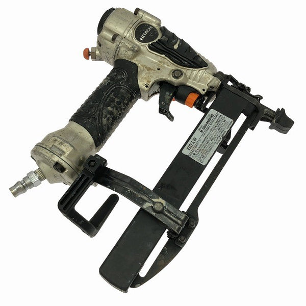 ☆中古品☆HITACHI 日立工機 常圧 フロア用タッカー N3804MF ケース付 ステープル幅4mm 長さ38mm エアタッカー エアータッカー133873 - 5