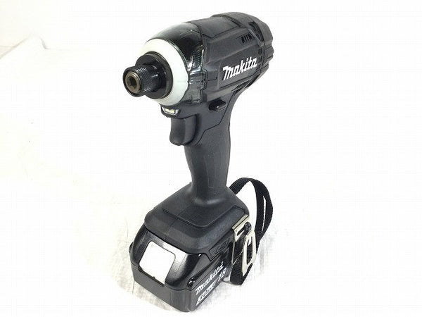☆未使用品☆ makita マキタ 18V 充電式インパクトドライバー TD149DRFXB 黒/ブラック バッテリー2個3.0Ah)充電器+ケース133345 - 7