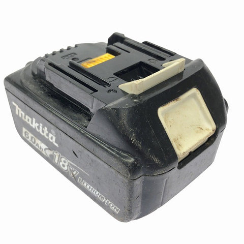 ☆中古品☆makita マキタ 18V 6.0Ah 純正 リチウムイオンバッテリー BL1860B 残量表示付 リチウムイオン電池 蓄電池 充電池133151 - 0