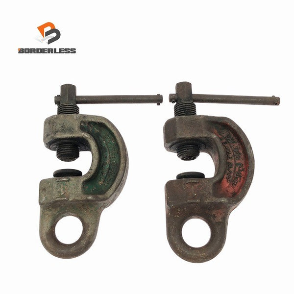 ☆中古品2個セット EAGLE CLAMP イーグルクランプ ねじ式全方向クランプ SB-1ton 鉄鋼用 スクリューカムクランプ135686 - 1