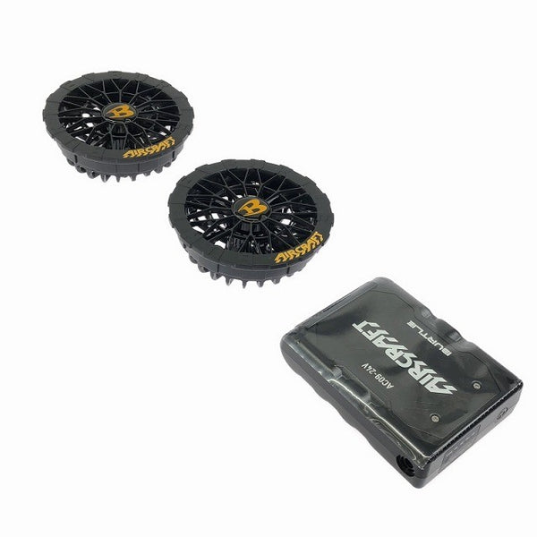 ☆未使用品セット☆BURTLE バートル エアークラフト リチウムイオンバッテリー AC09 ファンユニット AC09-1 暑さ対策 - 3