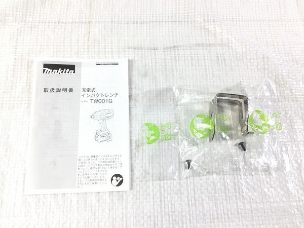 ☆未使用品☆makita マキタ 40Vmax 充電式インパクトレンチ TW001GZ 本体のみ コードレス バッテリー式124057 - 10