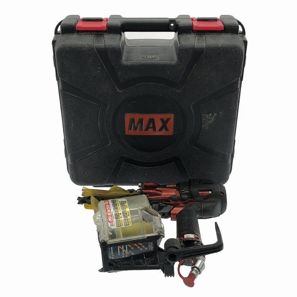 ☆比較的綺麗☆MAX マックス 65mm 高圧 エア釘打機 HN-65N3 ( D ) -R ケース付 スーパーネイラ エアー釘打ち機 エアーツール - 3