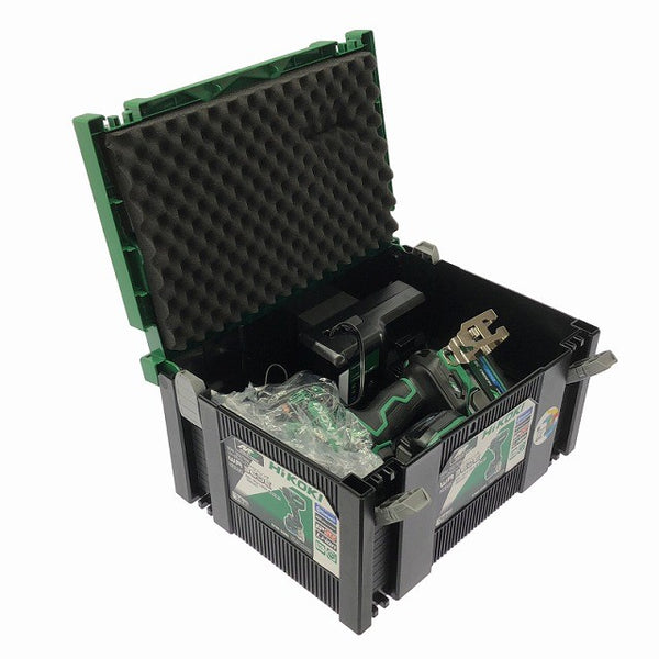 ☆中古極美品☆HiKOKI ハイコーキ 36V コードレスインパクトレンチ WR36DE(2XPSZ) バッテリ2個 充電器 ケース付 630N・m 充電式130516 - 2