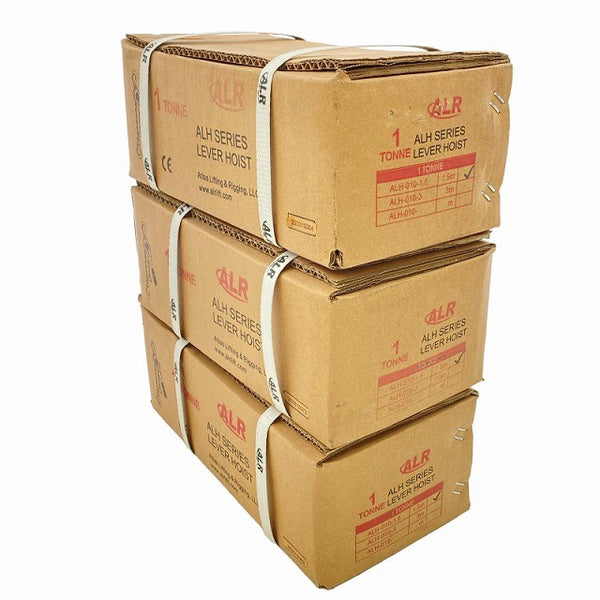 ☆未使用品 3個セット☆ALR 1t レバーホイスト ALH-010-1.5 3個 揚程1.5m 荷揚げ 吊り具 荷締め129947 - 3