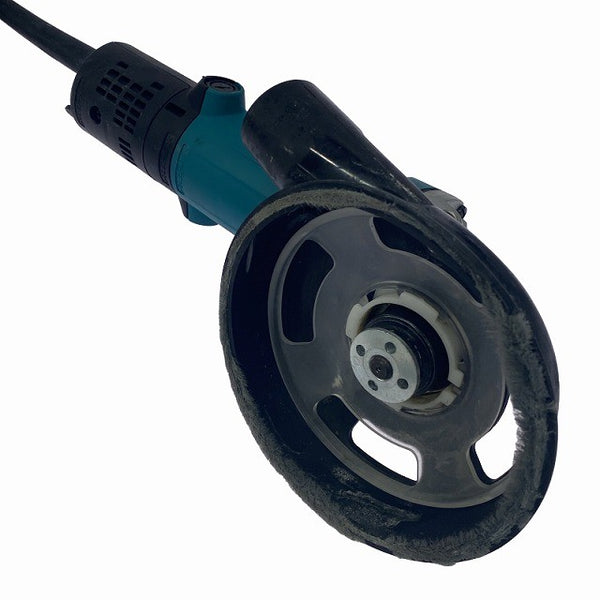 ☆中古品☆makita マキタ 100V 集じんカバー付ディスクサンダー 9533BSK ホース＋カップ付 防じんカバー付 ディスクグラインダー131617 - 3