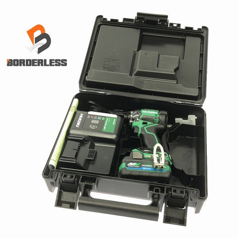 ☆未使用品☆HIKOKI ハイコーキ 36V コードレスインパクトドライバー WH36DC(XPSZ)新マルチボルトバッテリー1個+充電器+ケース