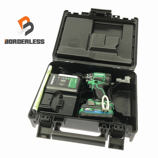 ☆未使用品☆HIKOKI ハイコーキ 36V コードレスインパクトドライバー WH36DC(XPSZ)新マルチボルトバッテリー1個+充電器+ケース - 1