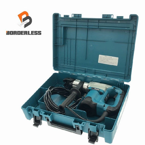 ☆極美品☆makita マキタ 100V 電動ハンマー HM0830 本体+ケース付 六角軸 コンクリートブレーカー ハツリ機 はつり機 斫り機