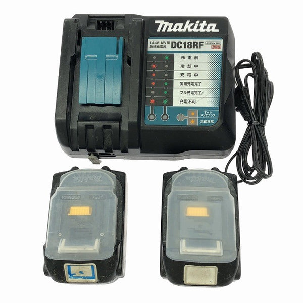 ☆中古品※コメント必読☆makita マキタ 18V 充電式インパクトドライバー TD172DRGXB バッテリ2個(BL1860B) 充電器 ケース付137923 - 10
