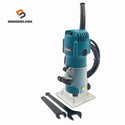 ☆中古品☆makita マキタ 100V  電子トリマー 3707FC チャック孔径6mm コード式 ルーター 木材加工 トリミング 穴あけ 面取り130188 - 1