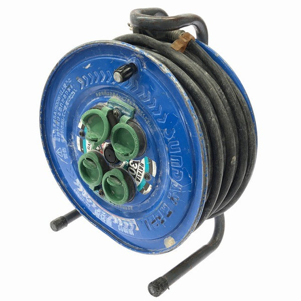 ☆中古品☆HATAYA ハタヤ 畑屋 100V 30m サンデーレインボーリール SG-30K 屋外用 防雨型 電工ドラム コードリール 延長コード134869 - 2