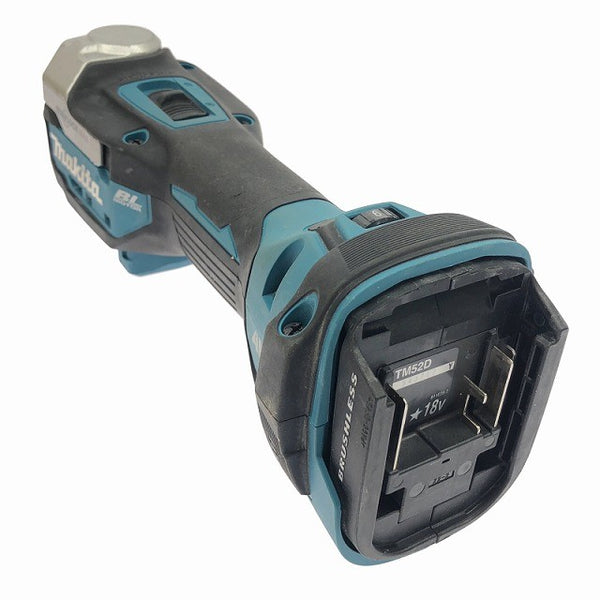 ☆中古品☆makita マキタ 18V 充電式マルチツール TM52D 本体のみ コードレス バッテリー式 カットソー マルチパワーツール 切削136226 - 5
