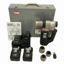☆中古美品☆TONE トネ 36V コードレス建方1番 CKS250 幅211mm シャーレンチ バッテリー2個(BSL36B18)充電器+パーツ+ケース133803 - 3