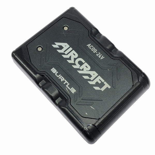 ☆美品☆BURTLE バートル バッテリー AC09 ファンユニット AC08-1/08-2 充電/接続ケーブル ベスト XLサイズ付 暑さ対策134897 - 8